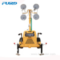 Easily carry portable LED lighting Tower with trailer FZMTC-1000B